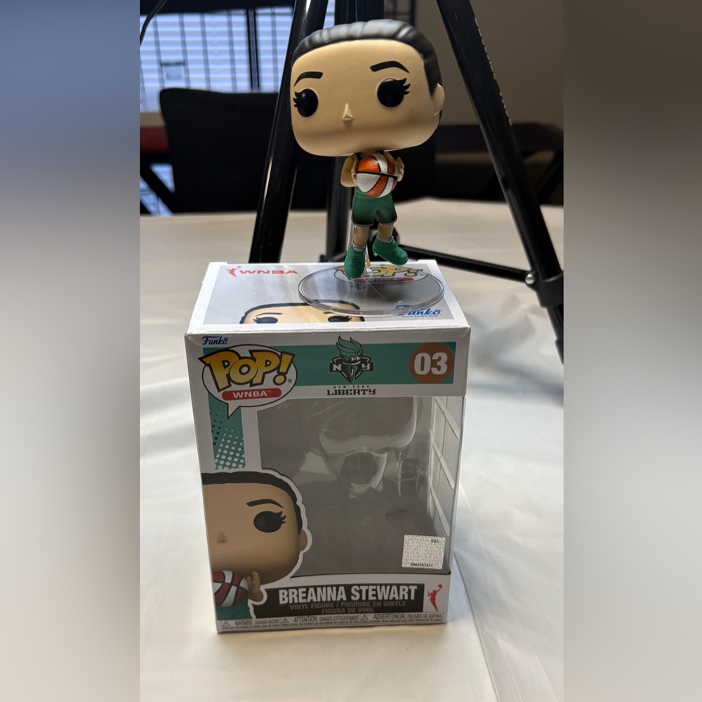 Funko Pop WNBA Figure (New York Liberty)  Green and Orange Uniform